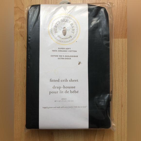 Burt’s Bees Baby Fitted Crib Sheet - Picture 1 of 2